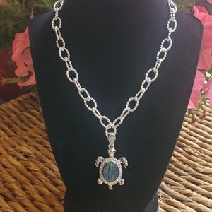 Custom turtle pendant necklace!